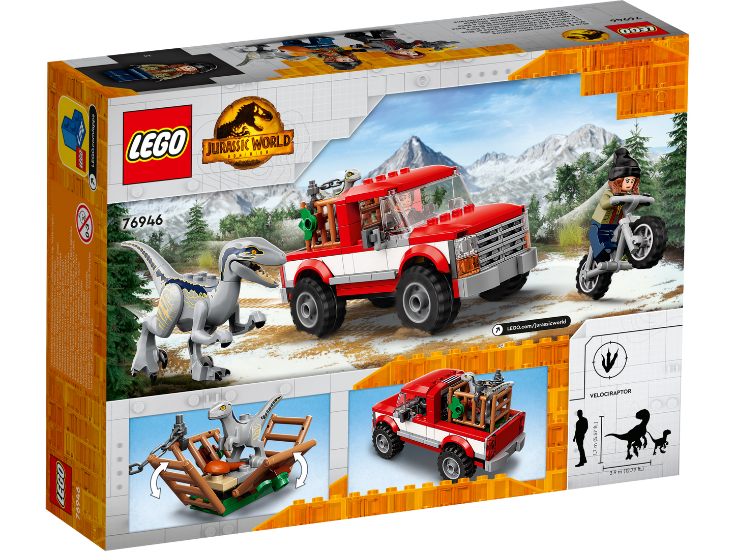 LEGO® Jurassic World 76946 Blue & Beta in der Velociraptor-Falle