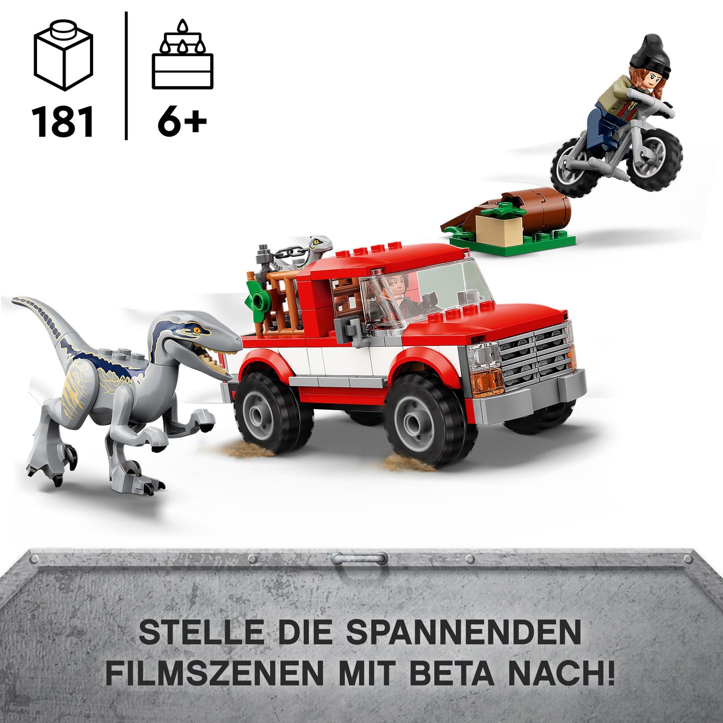 LEGO® Jurassic World 76946 Blue & Beta in der Velociraptor-Falle