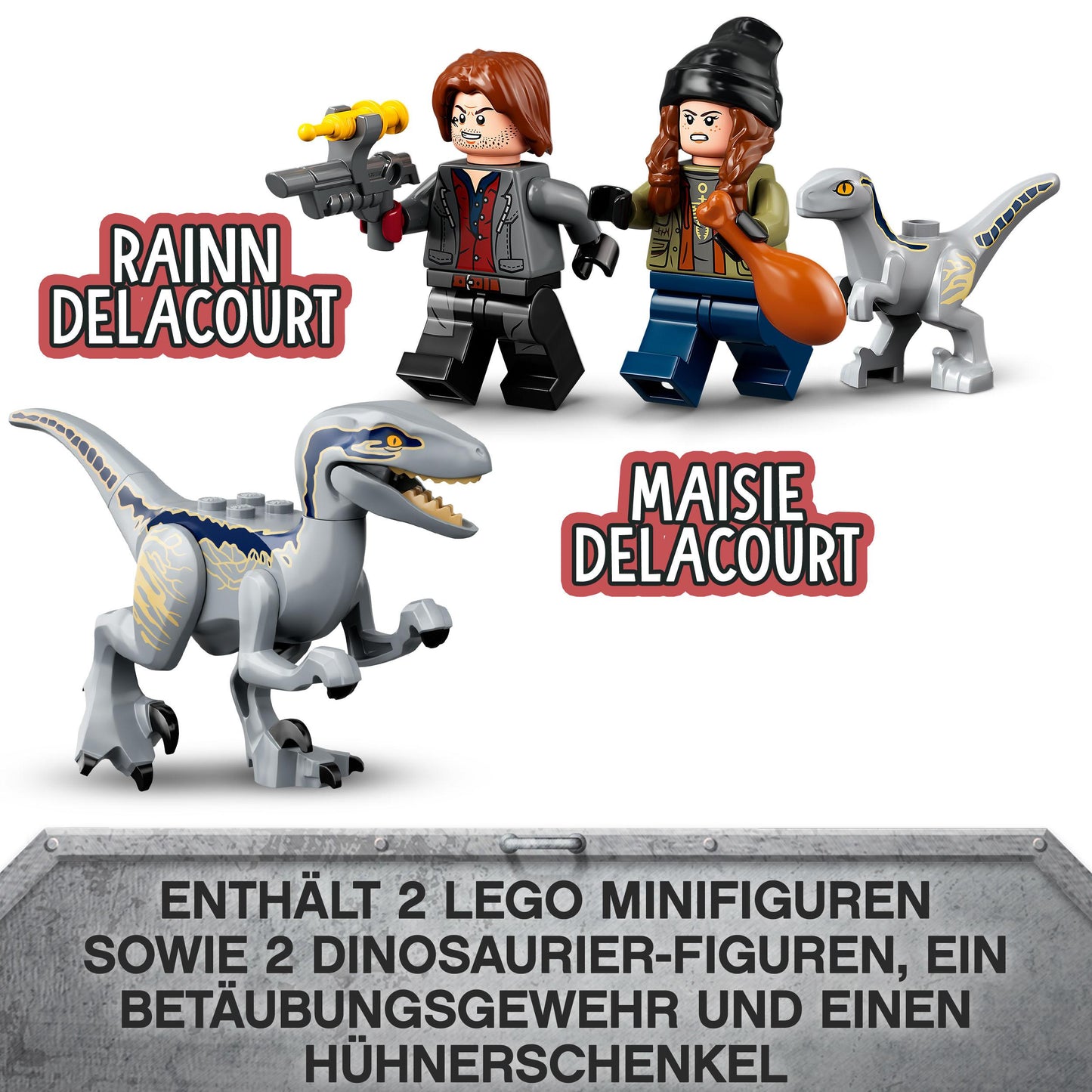 LEGO® Jurassic World 76946 Blue & Beta in der Velociraptor-Falle