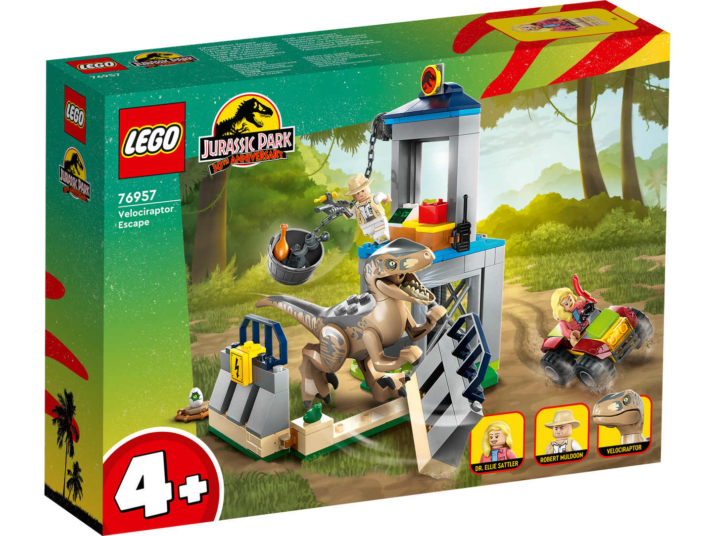 LEGO® Jurassic World 76957 Flucht des Velociraptors