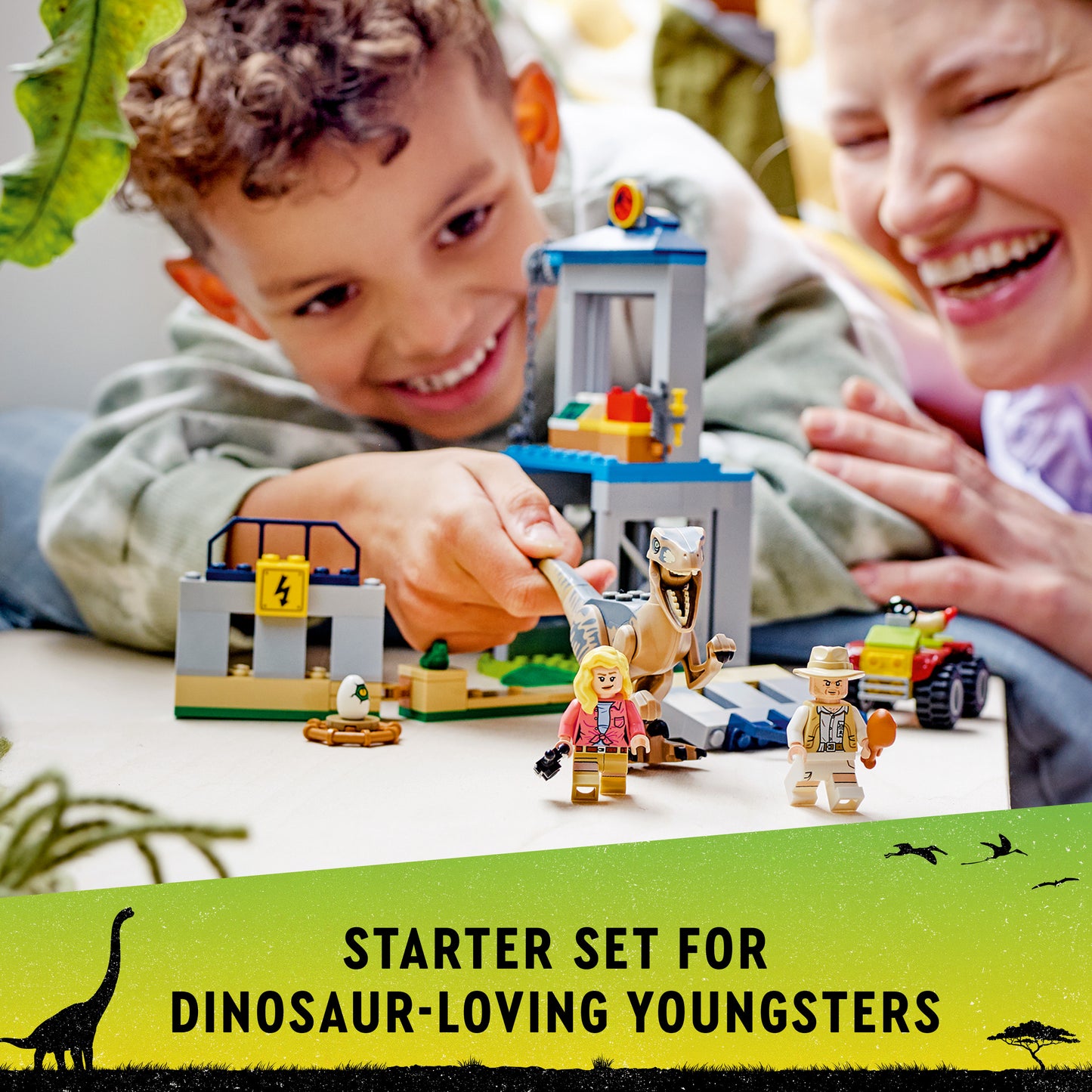 LEGO® Jurassic World 76957 Flucht des Velociraptors