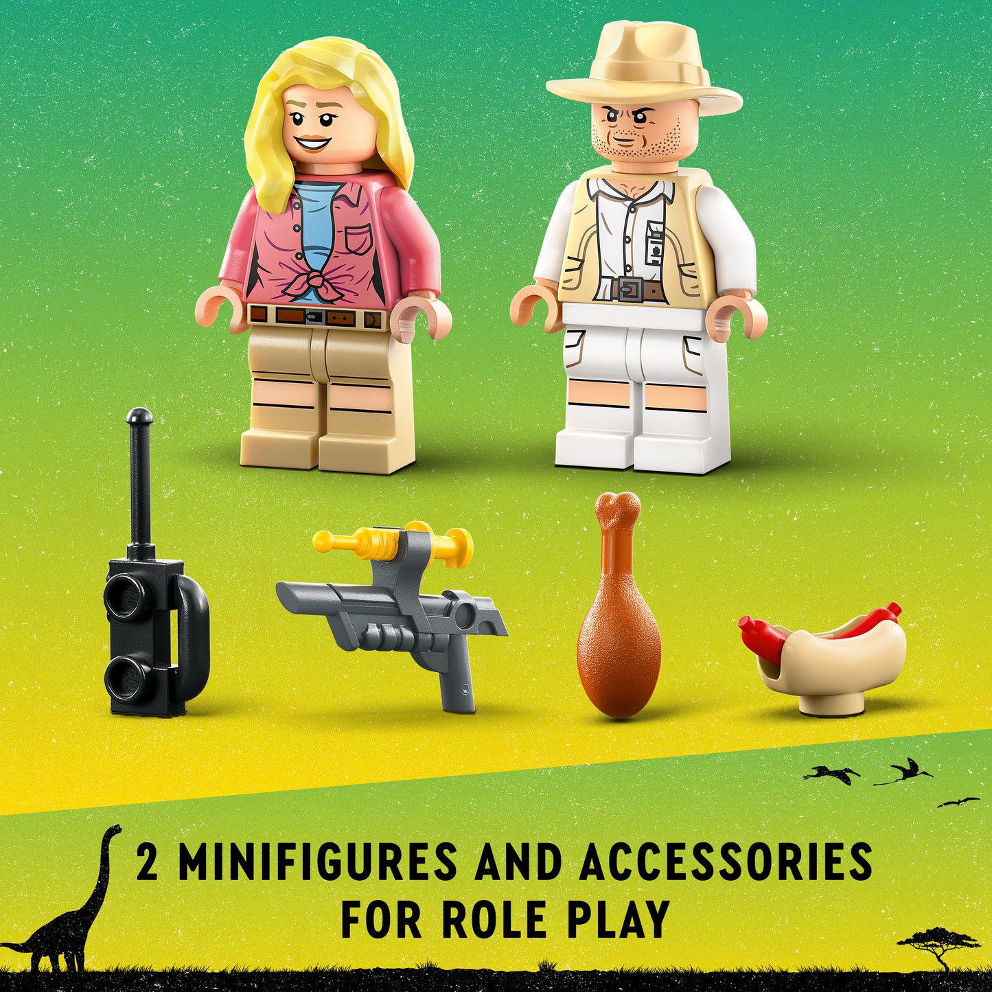 LEGO® Jurassic World 76957 Flucht des Velociraptors