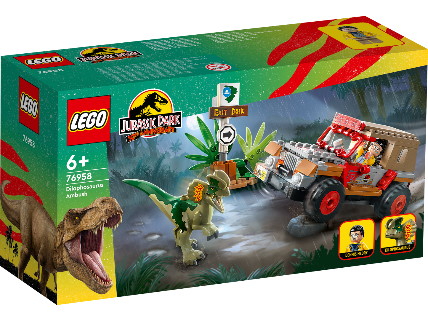 LEGO® Jurassic World 76958 Hinterhalt des Dilophosaurus