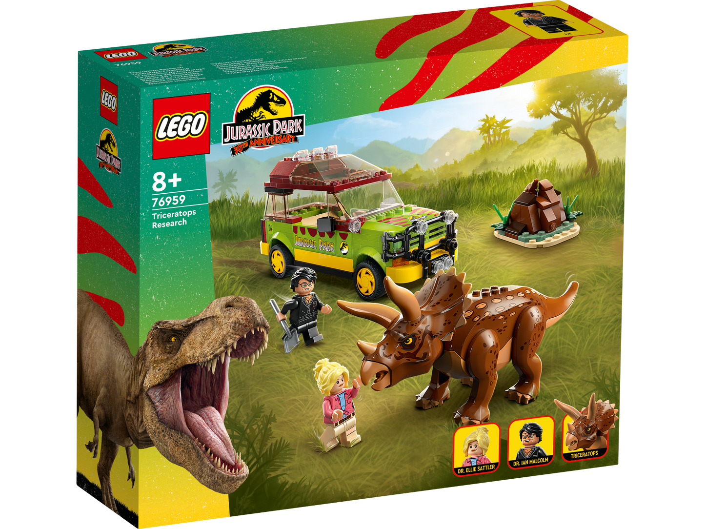 LEGO® Jurassic World 76959 Triceratops-Forschung