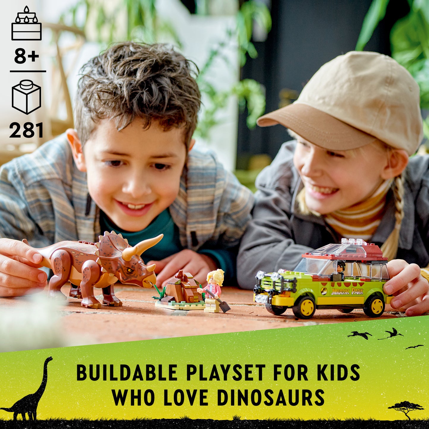 LEGO® Jurassic World 76959 Triceratops-Forschung