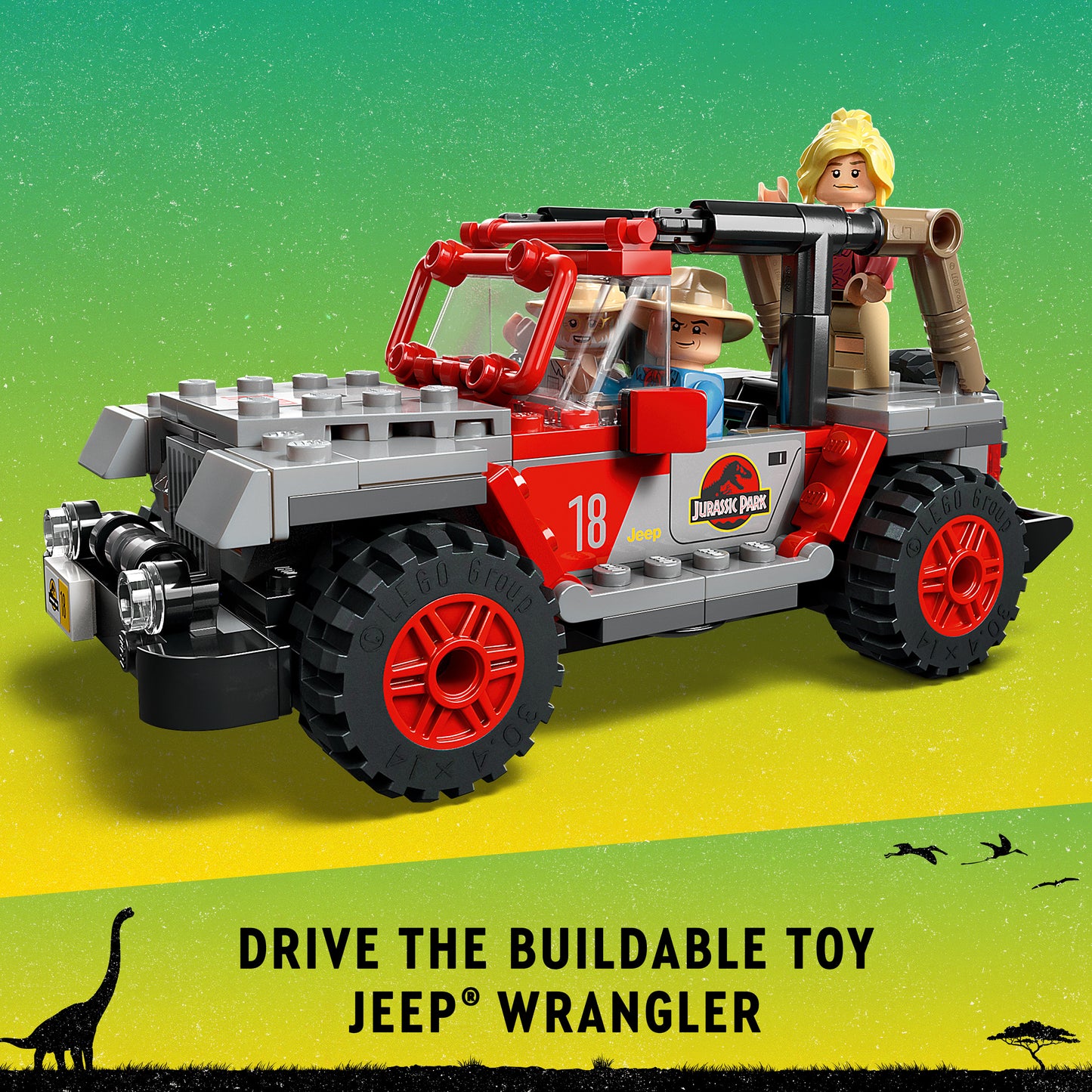 LEGO® Jurassic World 76960 Entdeckung des Brachiosaurus