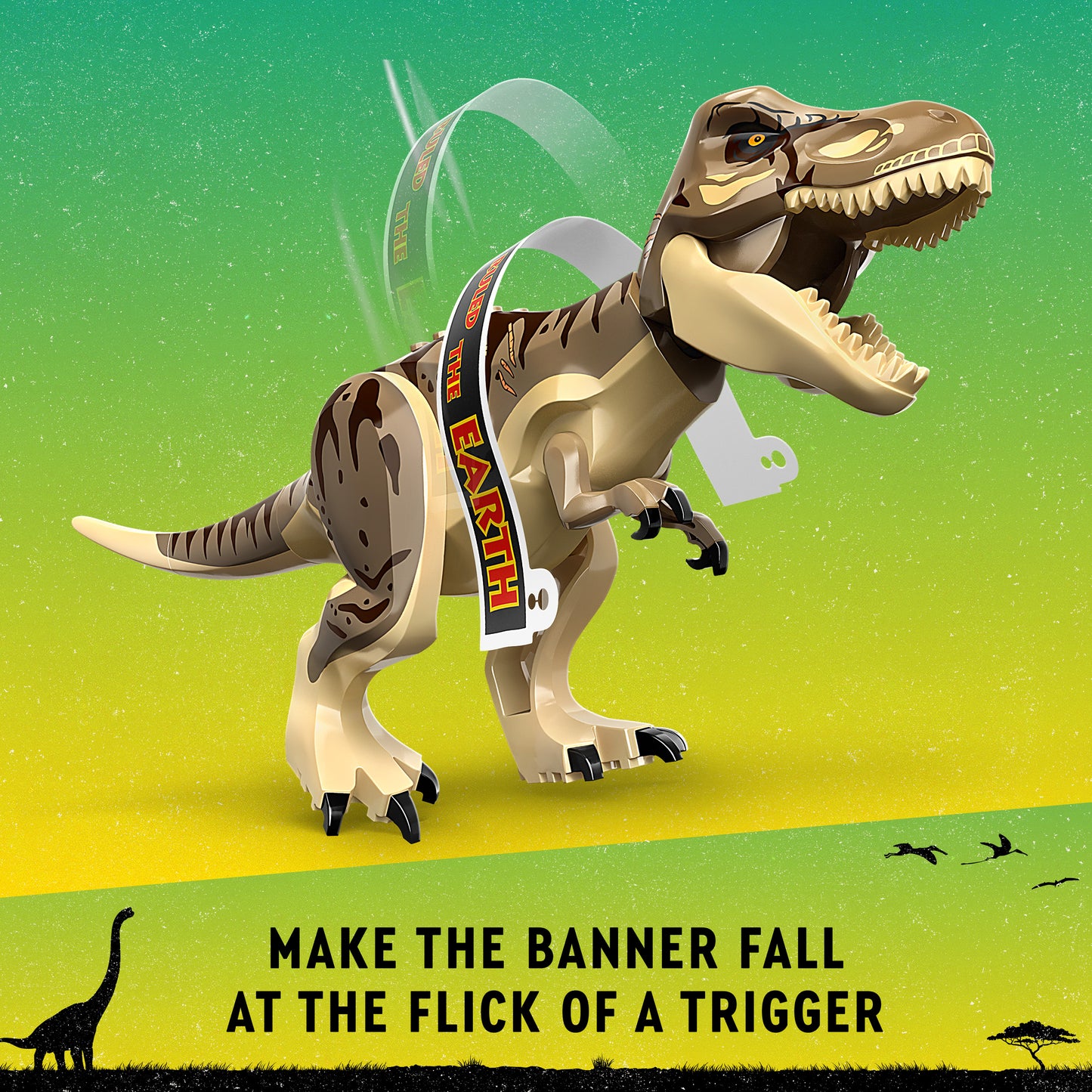 LEGO® Jurassic World 76961 Angriff des T. rex und des Raptors aufs Besucherzentrum