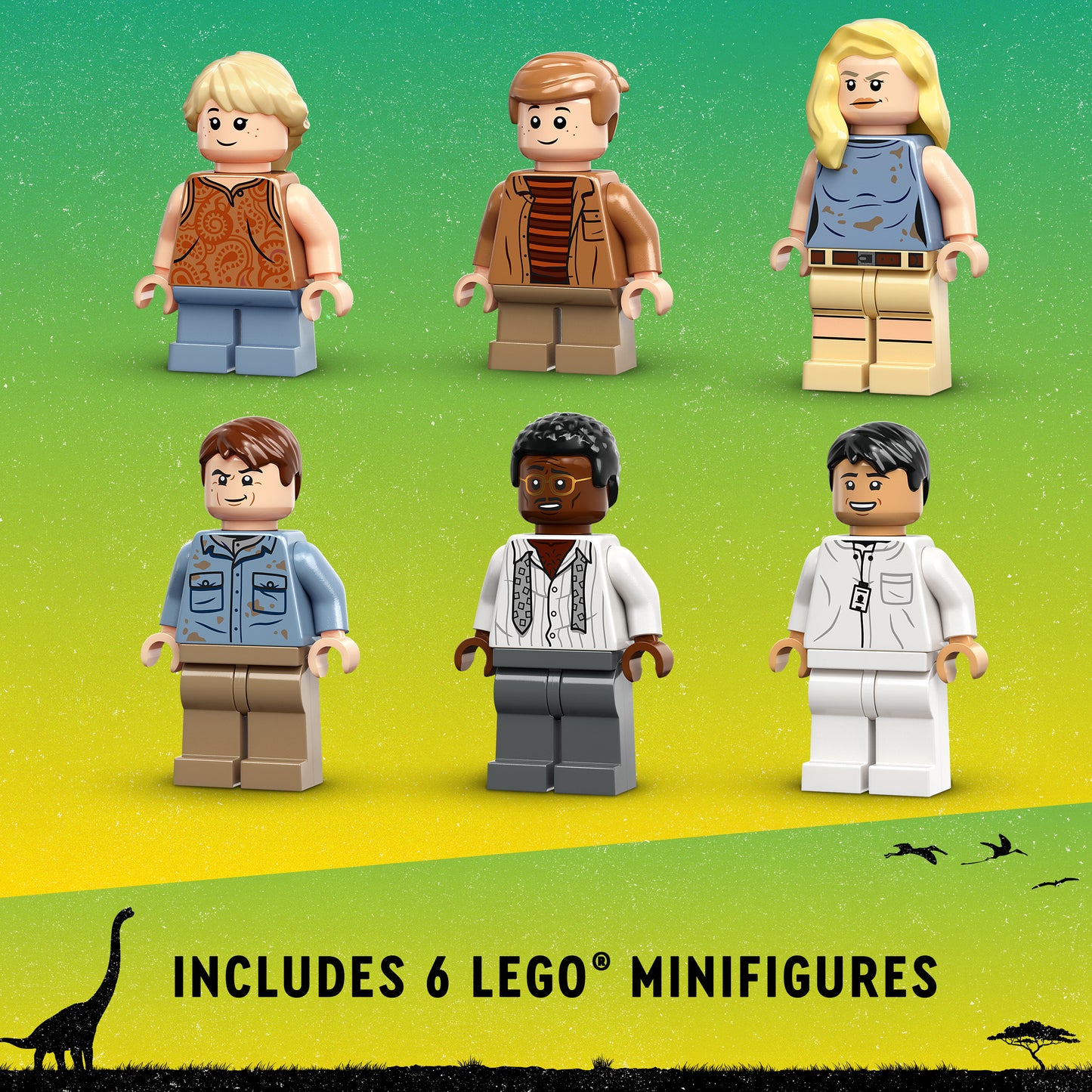 LEGO® Jurassic World 76961 Angriff des T. rex und des Raptors aufs Besucherzentrum