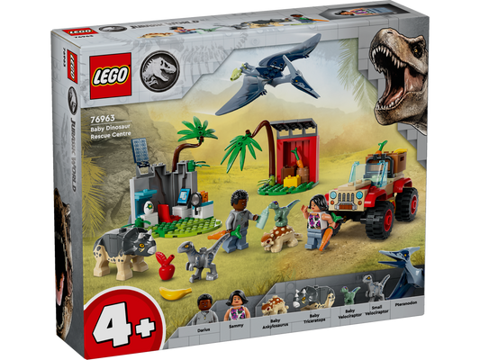 LEGO® Jurassic World 76963 Rettungszentrum für Baby-Dinos