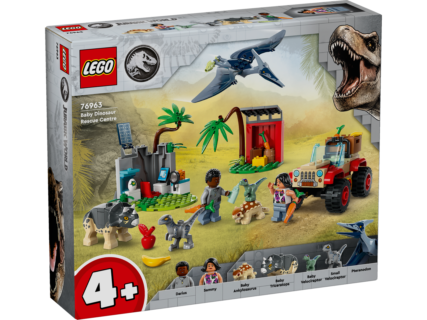 LEGO® Jurassic World 76963 Rettungszentrum für Baby-Dinos