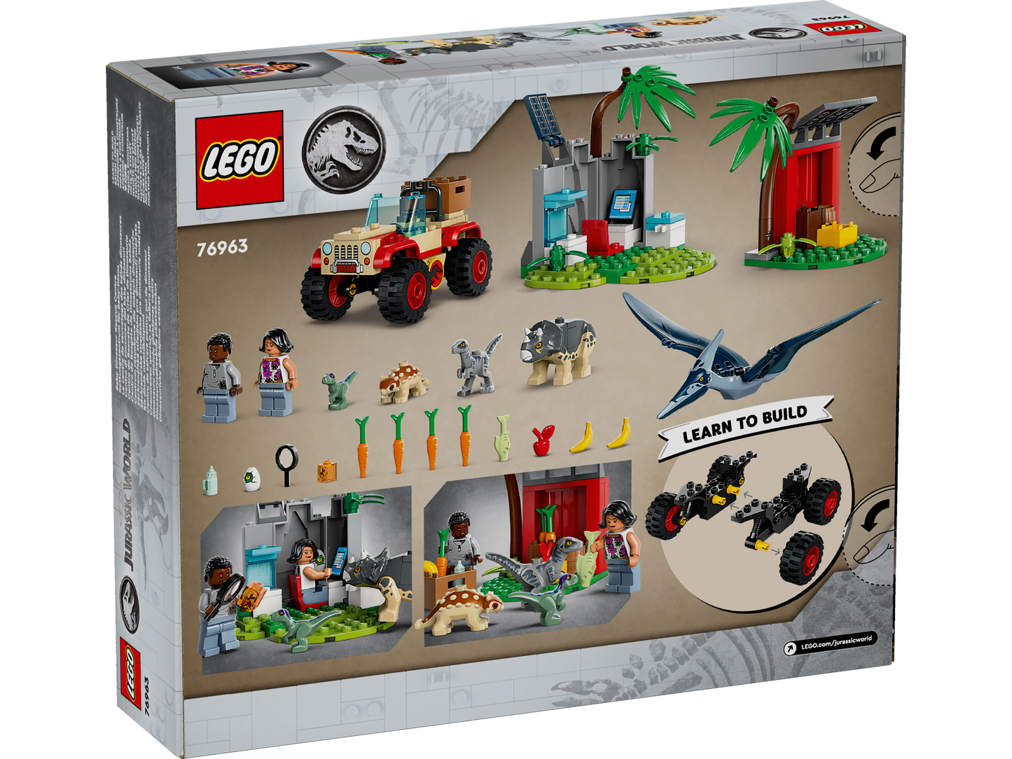 LEGO® Jurassic World 76963 Rettungszentrum für Baby-Dinos