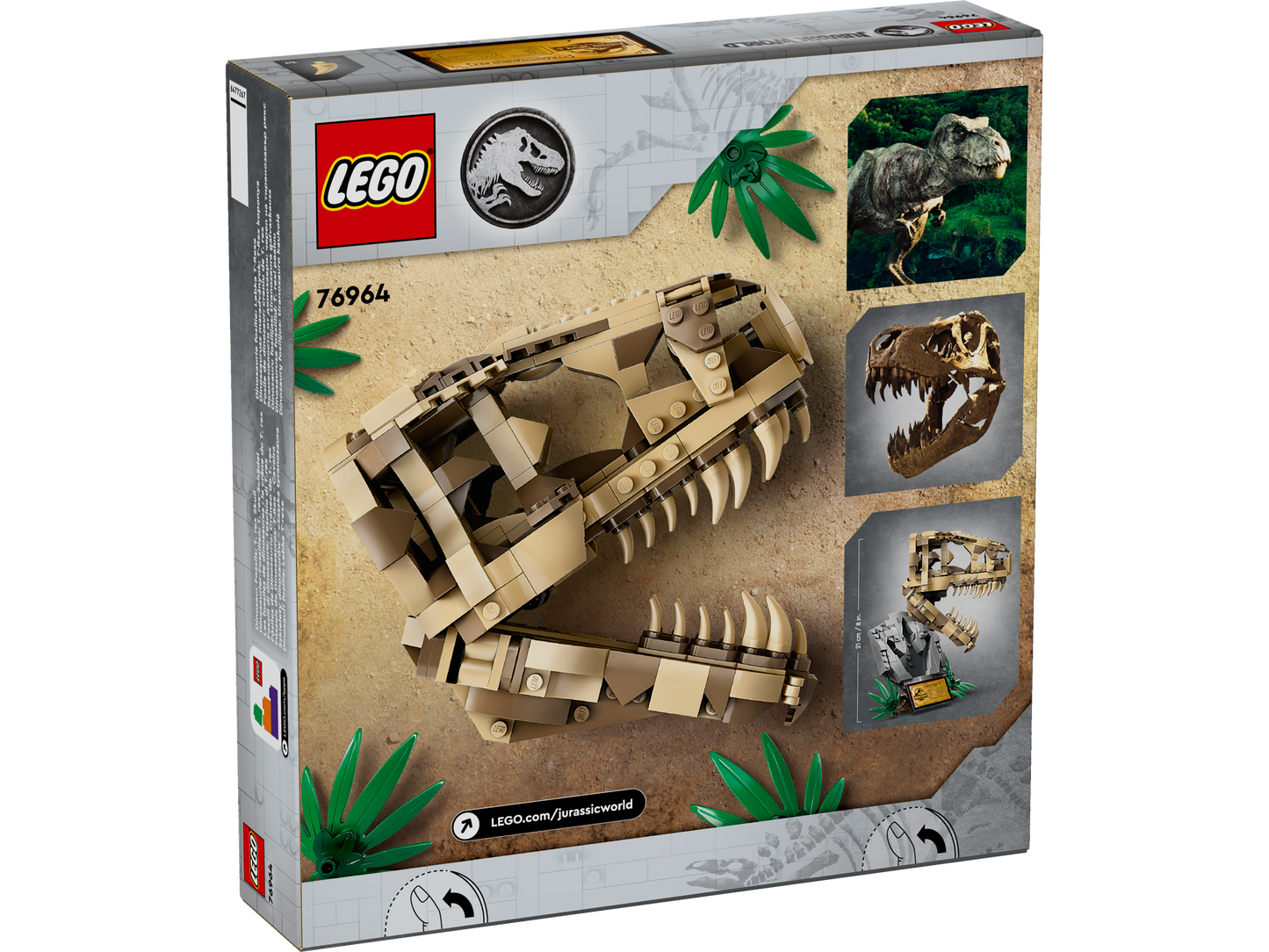 LEGO® Jurassic World 76964 Dinosaurier-Fossilien: T.-Rex-Kopf