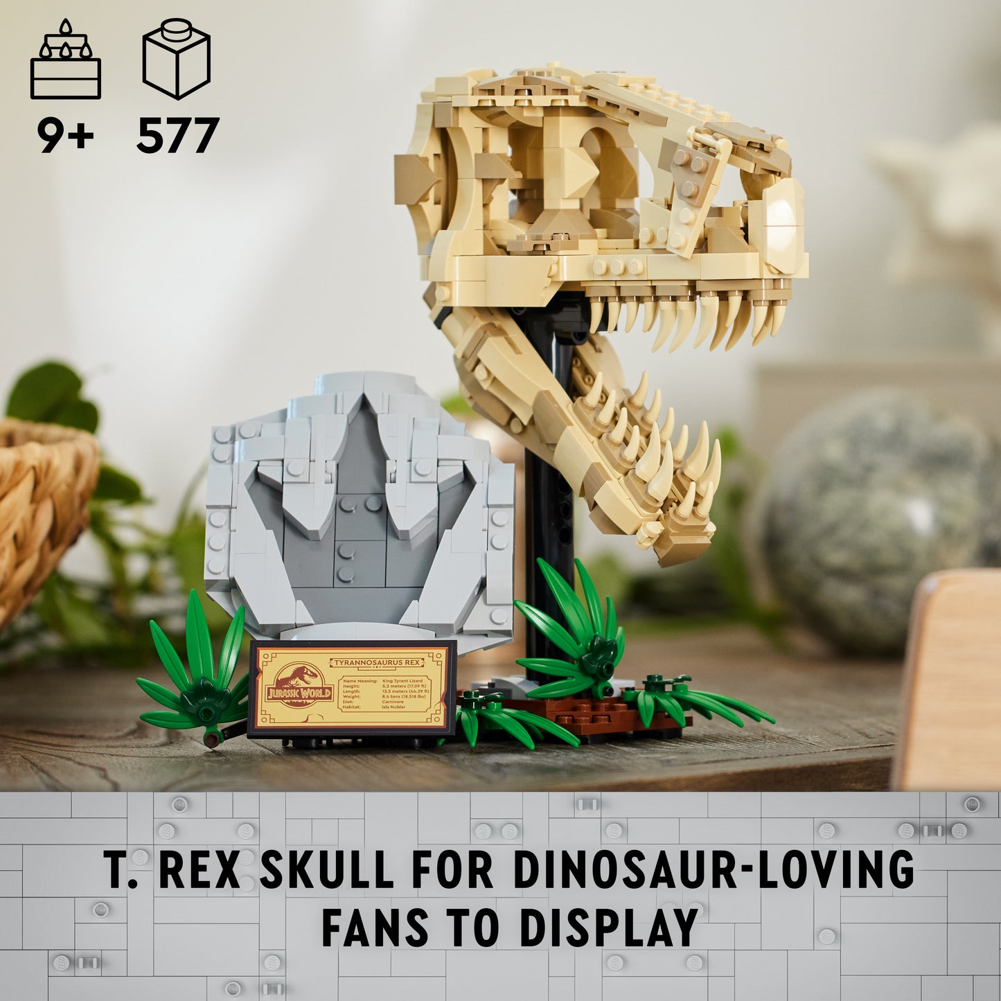 LEGO® Jurassic World 76964 Dinosaurier-Fossilien: T.-Rex-Kopf