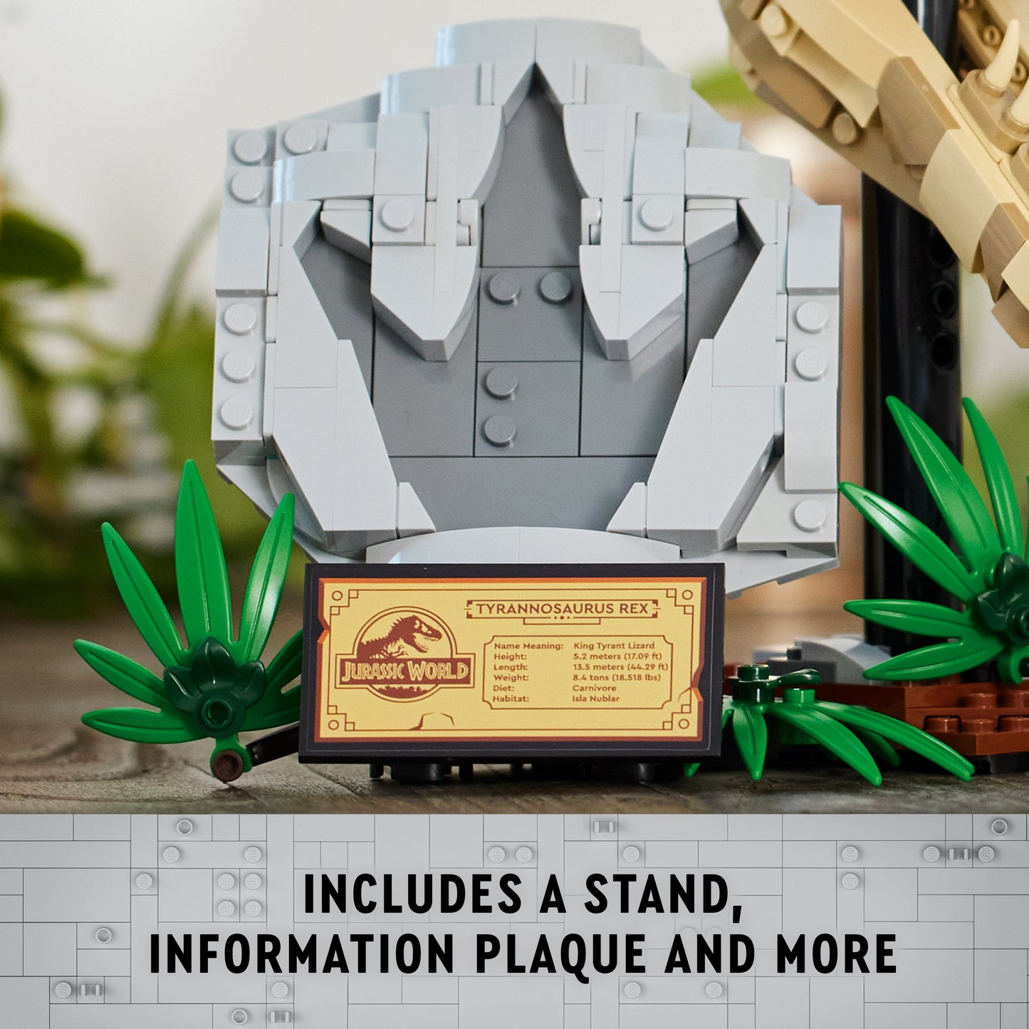 LEGO® Jurassic World 76964 Dinosaurier-Fossilien: T.-Rex-Kopf