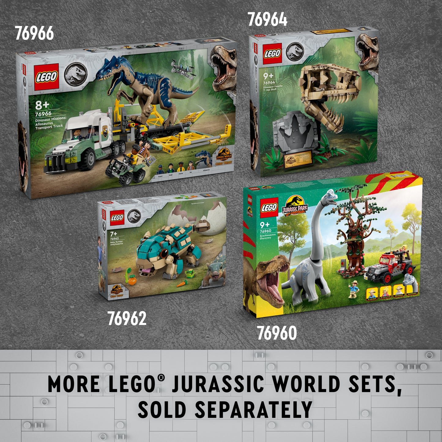 LEGO® Jurassic World 76965 Dinosaurier-Missionen: Entdeckung des Stegosaurus