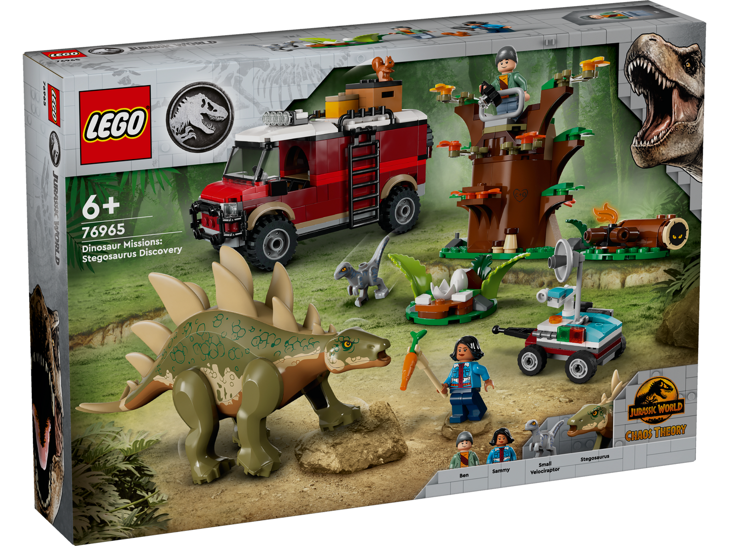 LEGO® Jurassic World 76965 Dinosaurier-Missionen: Entdeckung des Stegosaurus