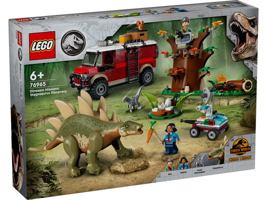 LEGO® Jurassic World 76965 Dinosaurier-Missionen: Entdeckung des Stegosaurus