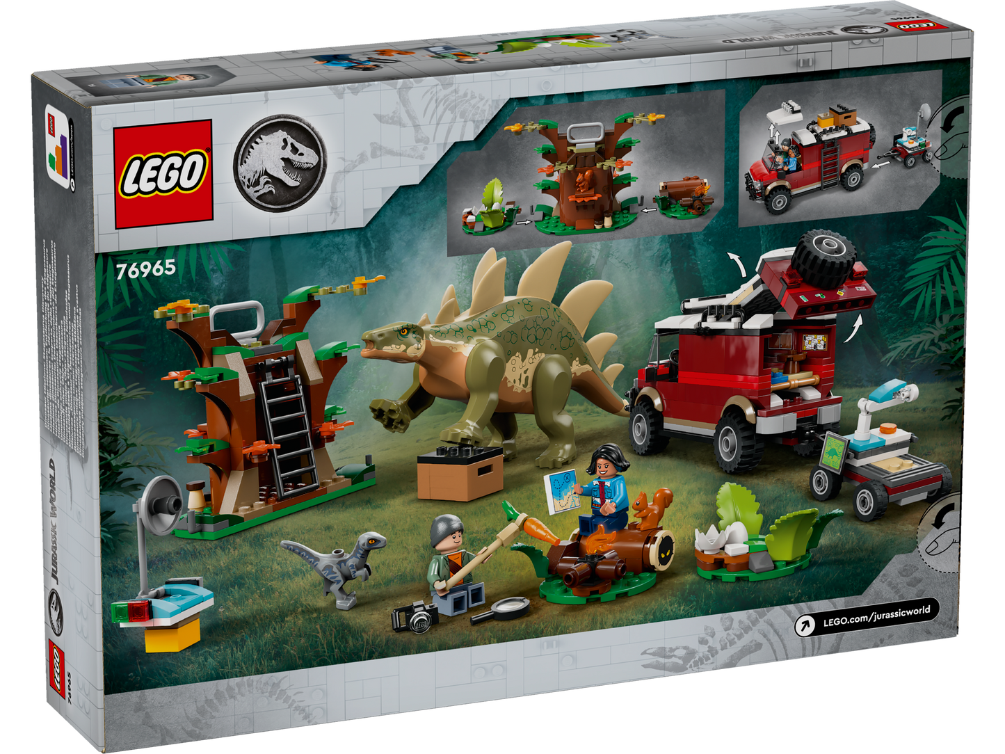 LEGO® Jurassic World 76965 Dinosaurier-Missionen: Entdeckung des Stegosaurus