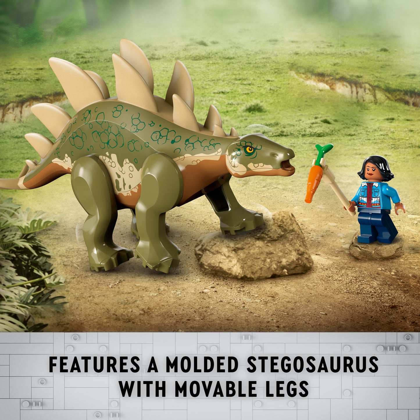 LEGO® Jurassic World 76965 Dinosaurier-Missionen: Entdeckung des Stegosaurus
