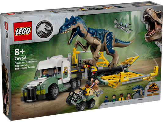 LEGO® Jurassic World 76966 Dinosaurier-Missionen: Allosaurus-Transporter