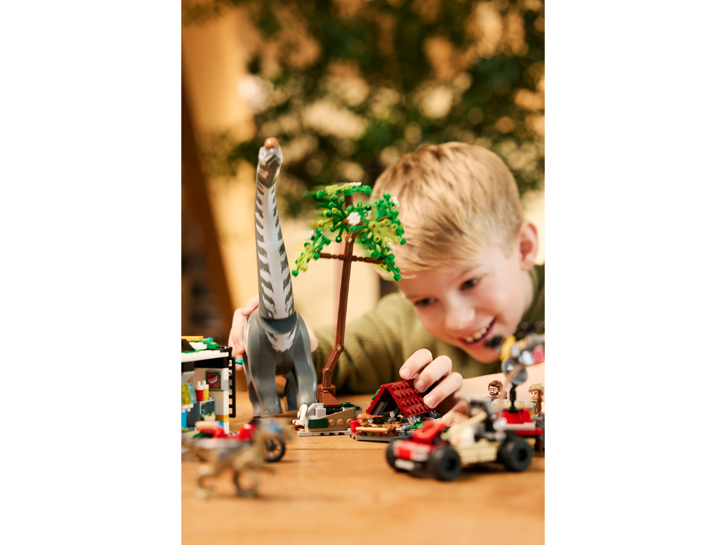 LEGO® Jurassic World 76973 Raptor & Titanosaurus: Große Fährtensuche