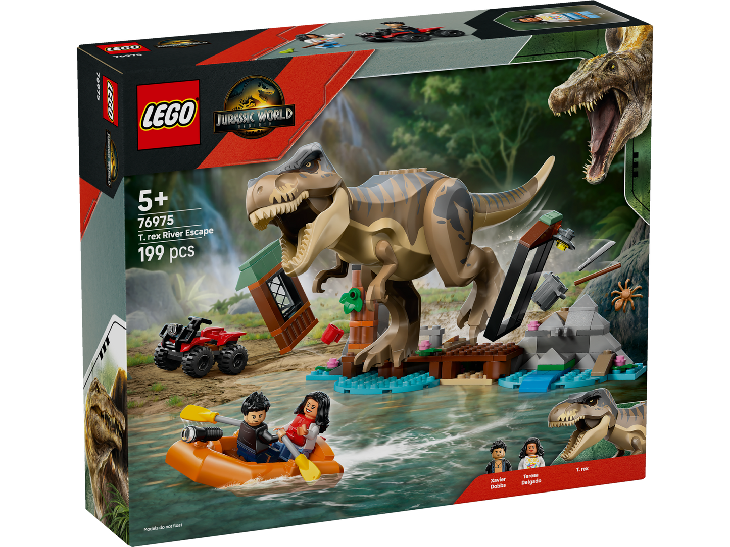 LEGO® Jurassic World 76975 Flucht vor dem T.Rex