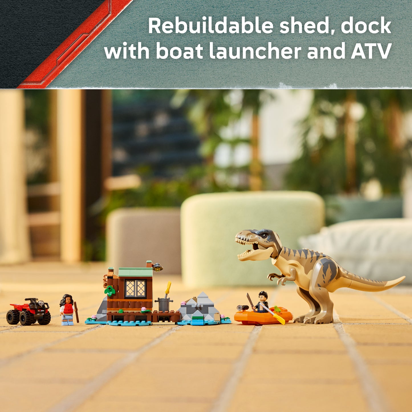 LEGO® Jurassic World 76975 Flucht vor dem T.Rex