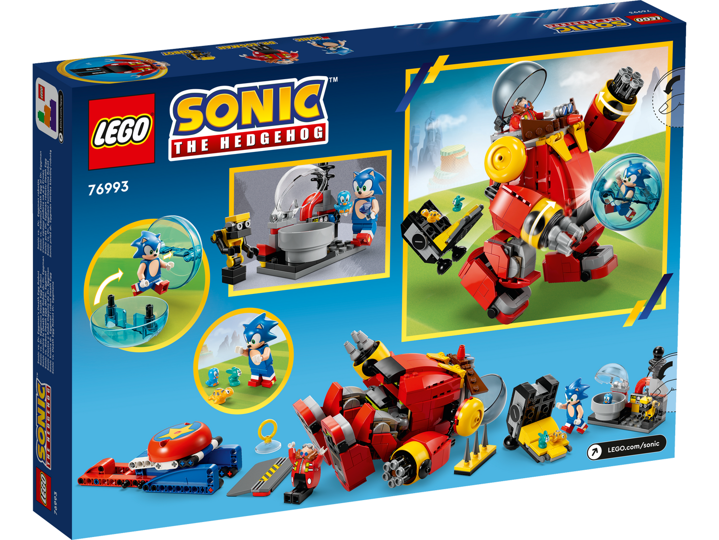 LEGO® Sonic the Hedgehog 76993 Sonic vs. Dr. Eggmans Death Egg Robot