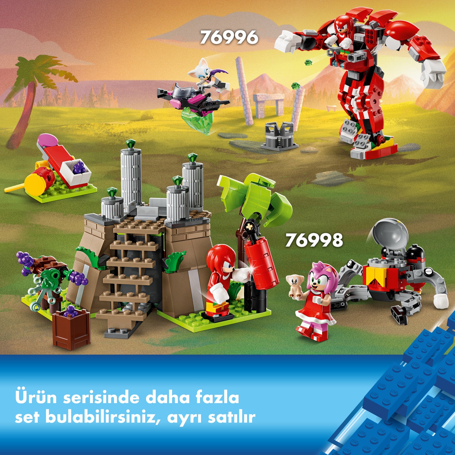 LEGO® Sonic the Hedgehog 76998 Knuckles und der Schrein des Master Emerald
