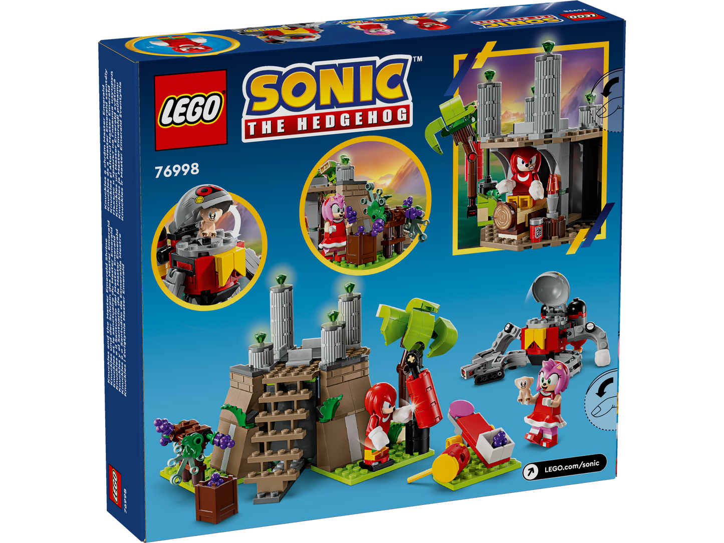 LEGO® Sonic the Hedgehog 76998 Knuckles und der Schrein des Master Emerald