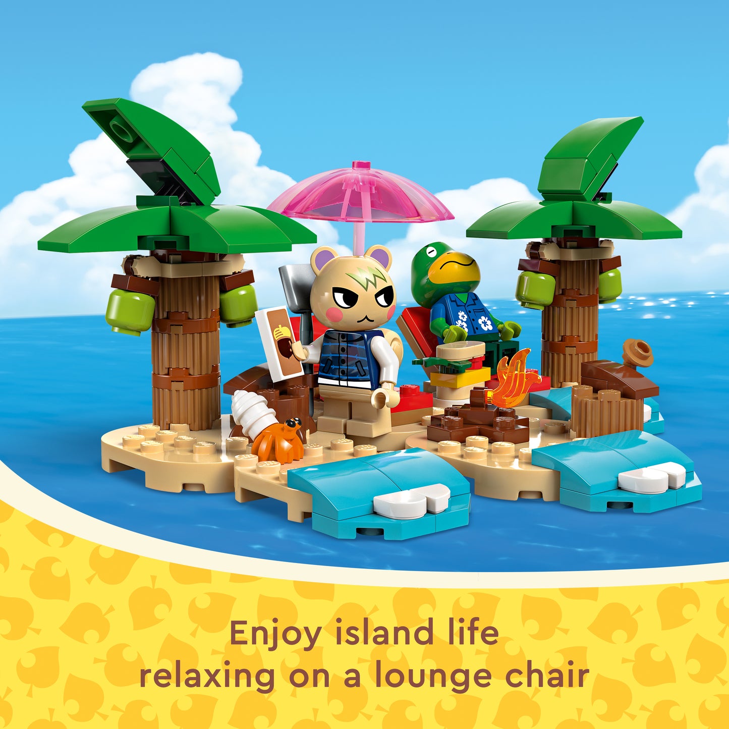 LEGO® Animal Crossing 77048 Käptens Insel-Bootstour