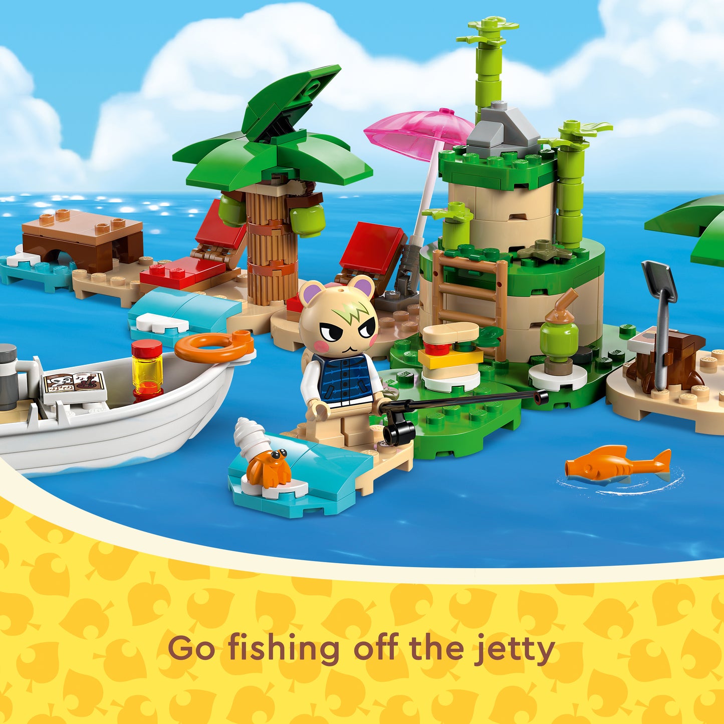 LEGO® Animal Crossing 77048 Käptens Insel-Bootstour