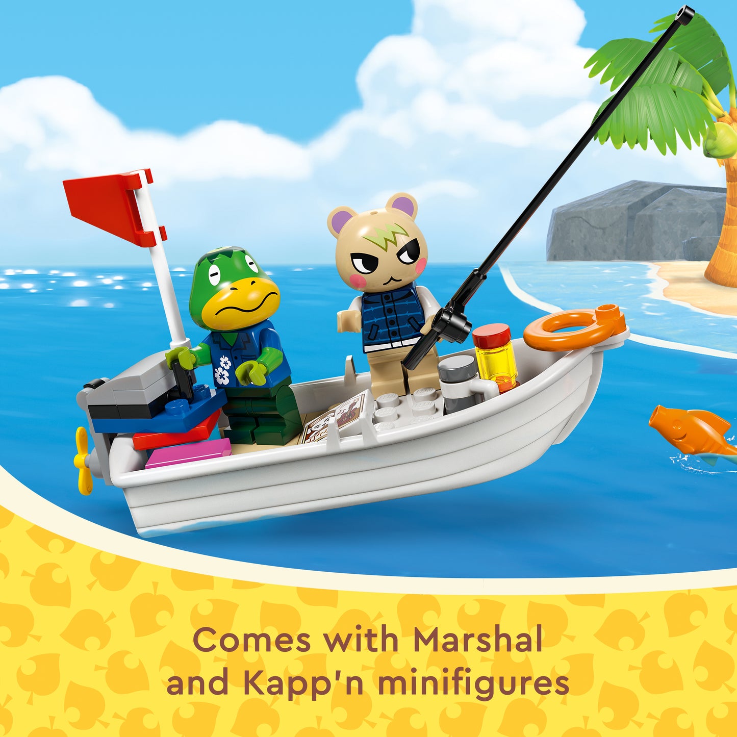 LEGO® Animal Crossing 77048 Käptens Insel-Bootstour