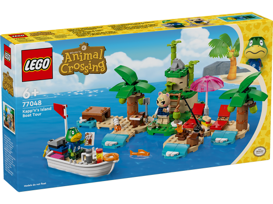 LEGO® Animal Crossing 77048 Käptens Insel-Bootstour