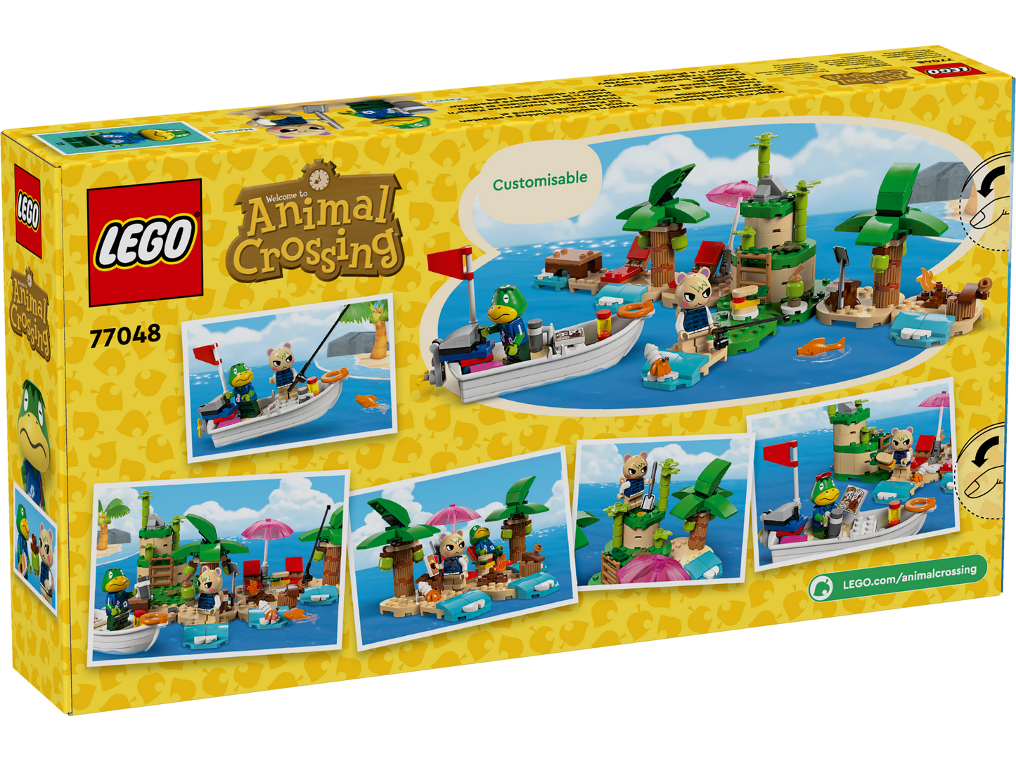 LEGO® Animal Crossing 77048 Käptens Insel-Bootstour