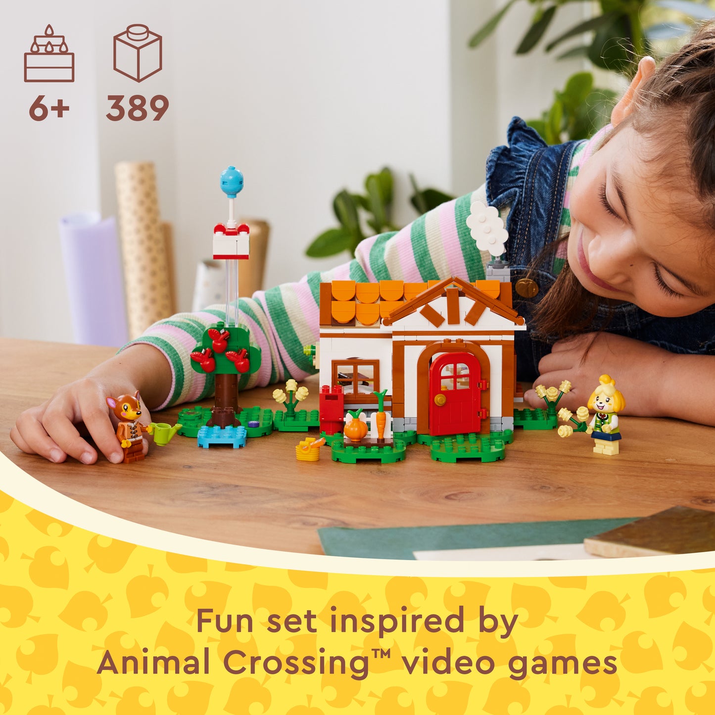 LEGO® Animal Crossing 77049 Besuch von Melinda