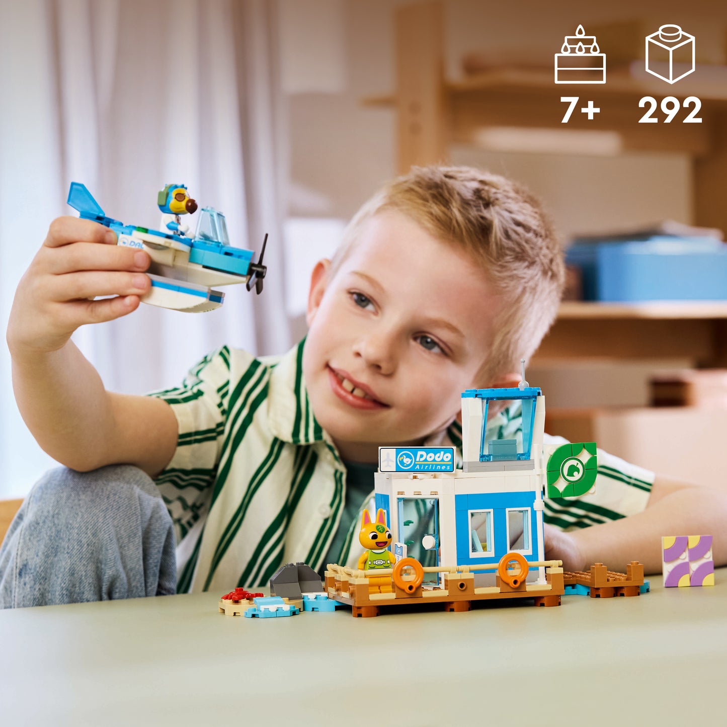 LEGO® Animal Crossing 77051 Flieg mit Dodo Airlines