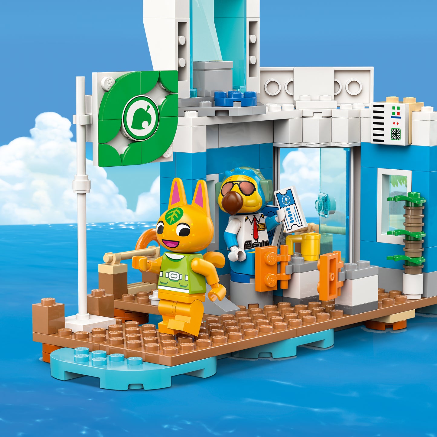 LEGO® Animal Crossing 77051 Flieg mit Dodo Airlines