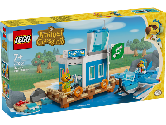 LEGO® Animal Crossing 77051 Flieg mit Dodo Airlines