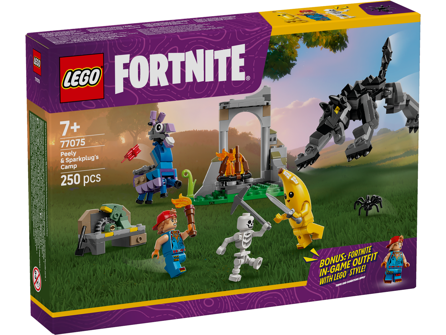 LEGO® Fortnite 77075 Das Lager von Schali und der Zündkerzenkünstlerin