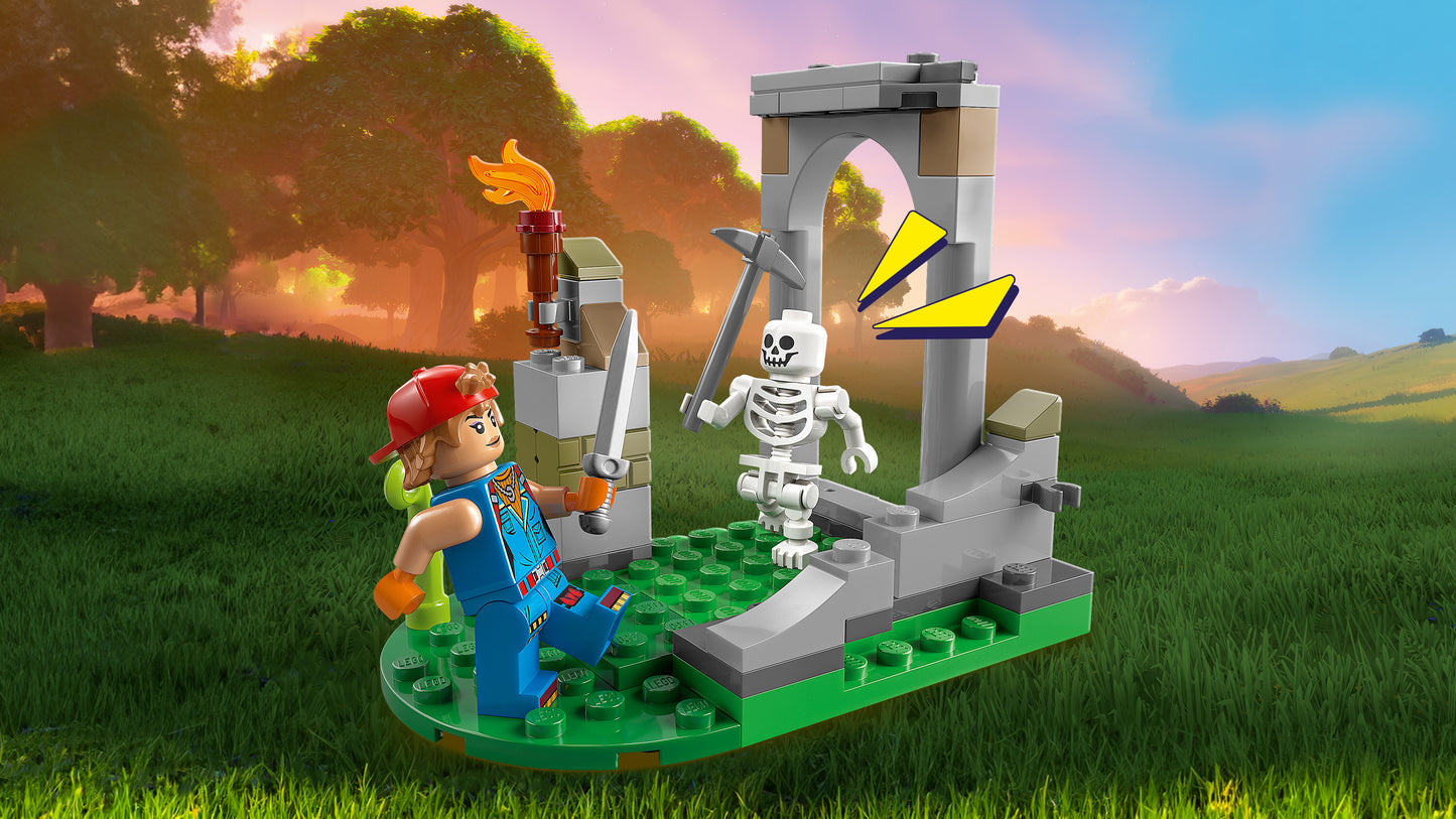 LEGO® Fortnite 77075 Das Lager von Schali und der Zündkerzenkünstlerin