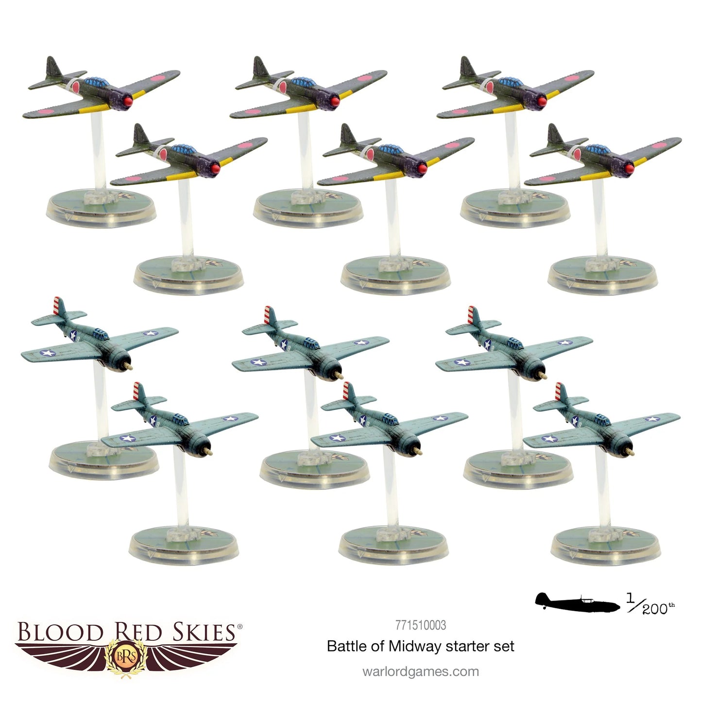 Blood Red Skies - The Battle of Midway - New Blood Red Skies starter set - EN - 771510003