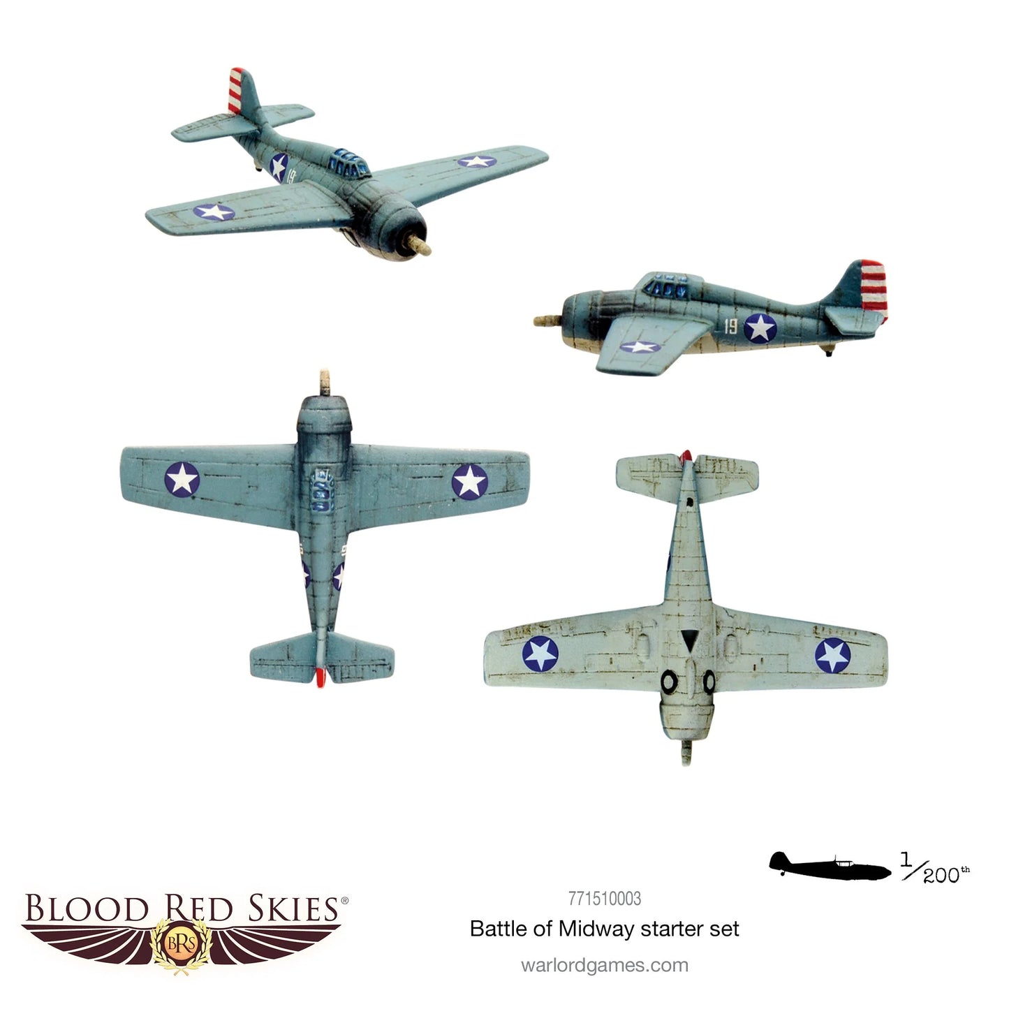 Blood Red Skies - The Battle of Midway - New Blood Red Skies starter set - EN - 771510003