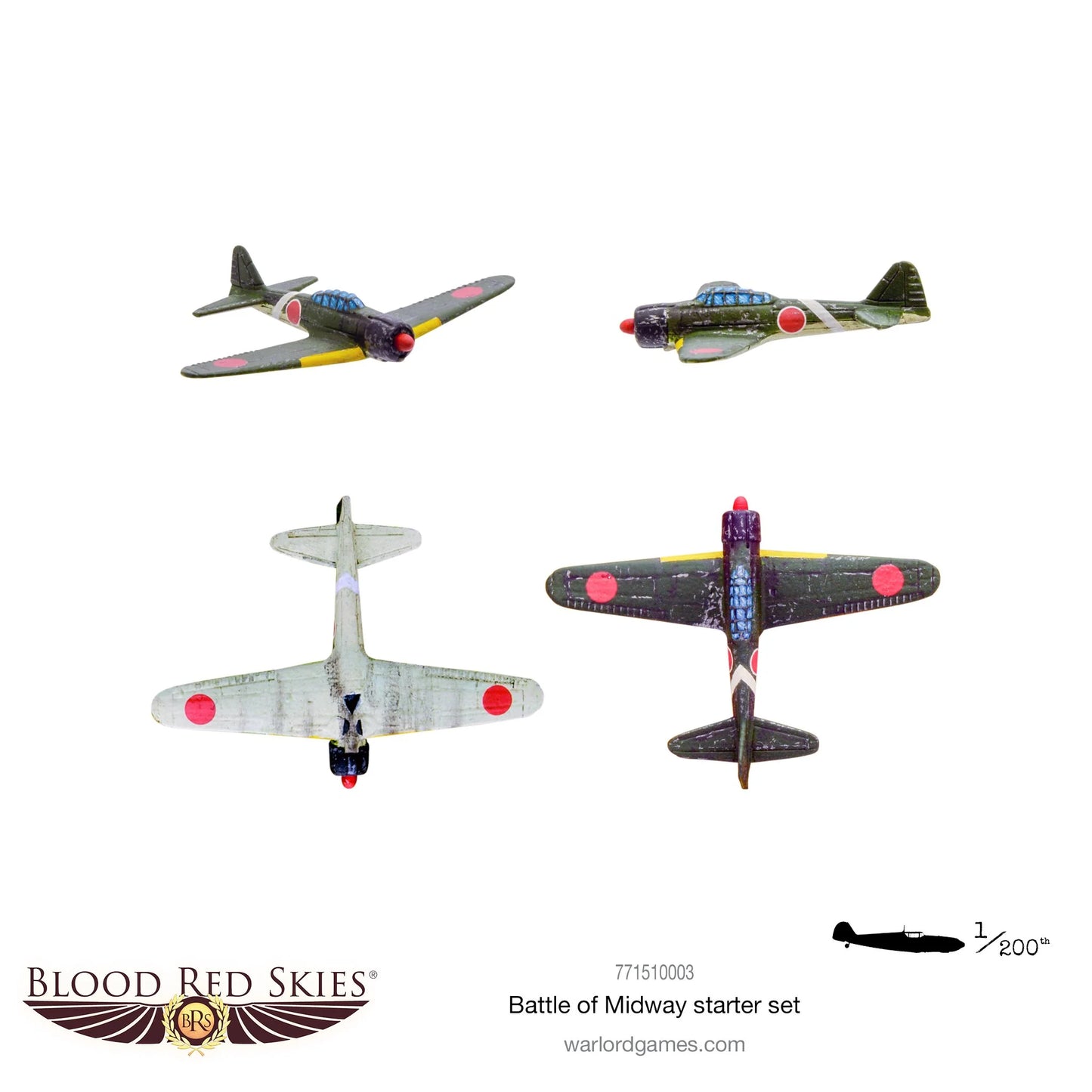 Blood Red Skies - The Battle of Midway - New Blood Red Skies starter set - EN - 771510003