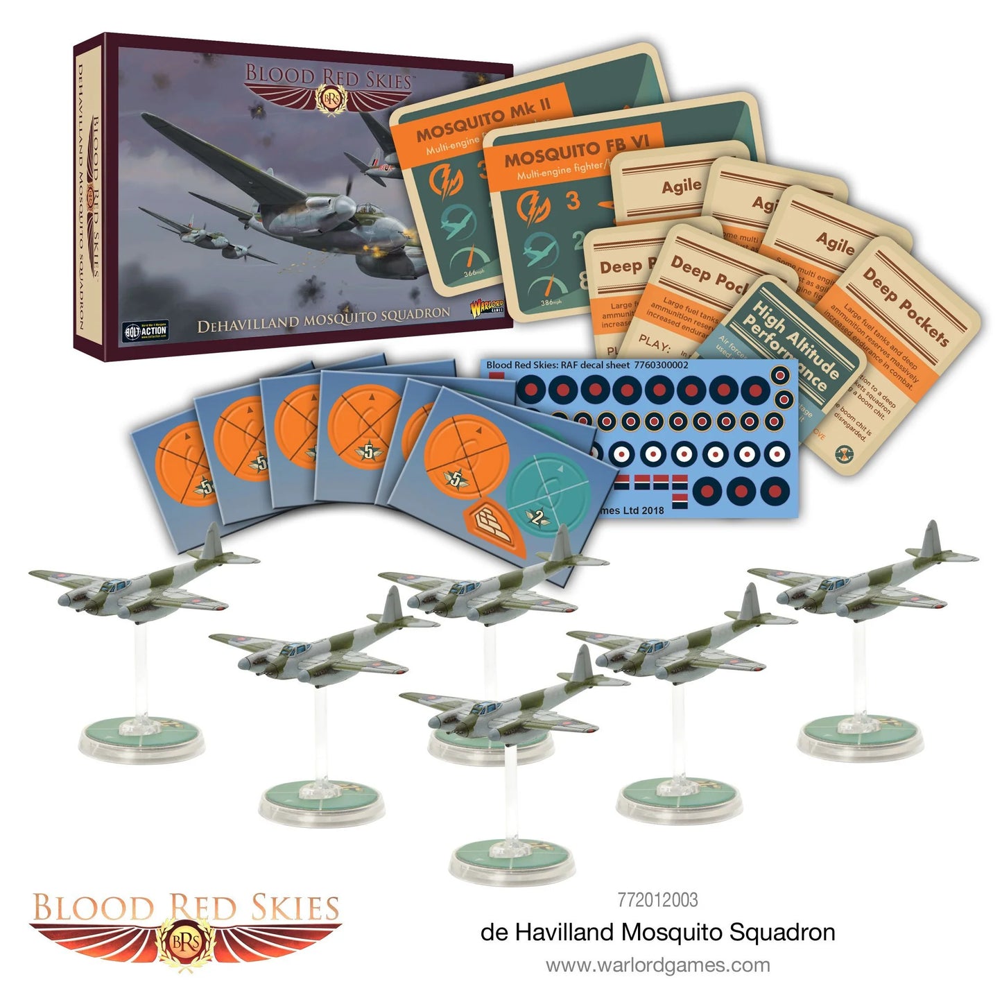 Blood Red Skies: De Havilland Mosquito Squadron - 775101003