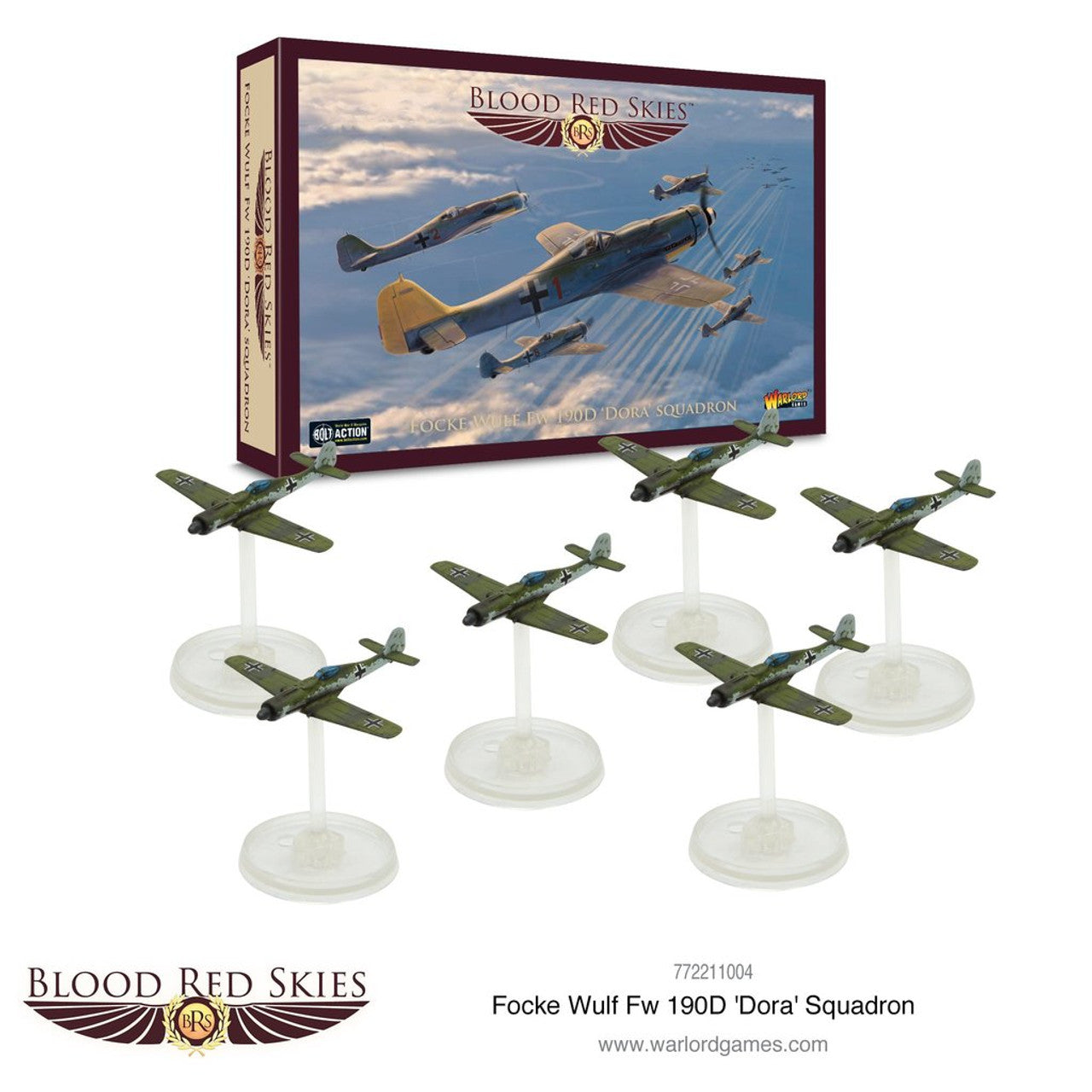 Blood Red Skies - Focke Wulf FW 190D "Dora" Squadron - 772211004