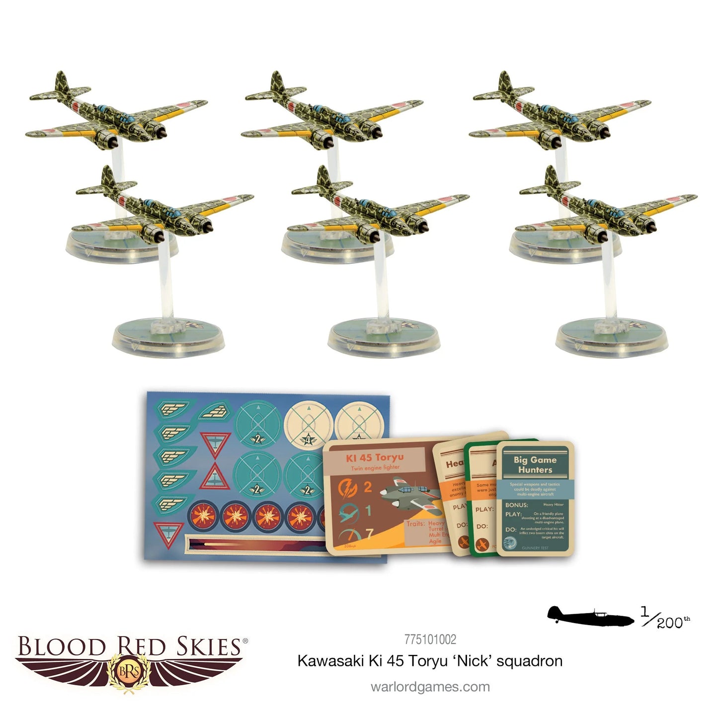 Blood Red Skies: Kawasaki Ki-45 Toryu 'Nick' Squadron - 775101002