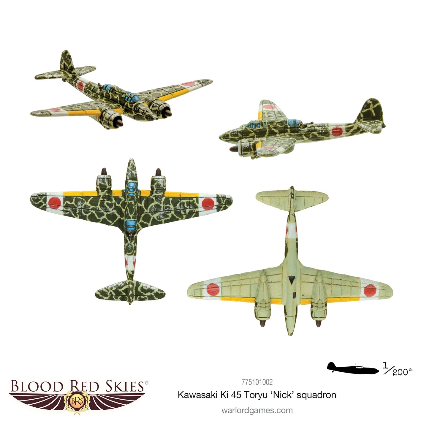 Blood Red Skies: Kawasaki Ki-45 Toryu 'Nick' Squadron - 775101002