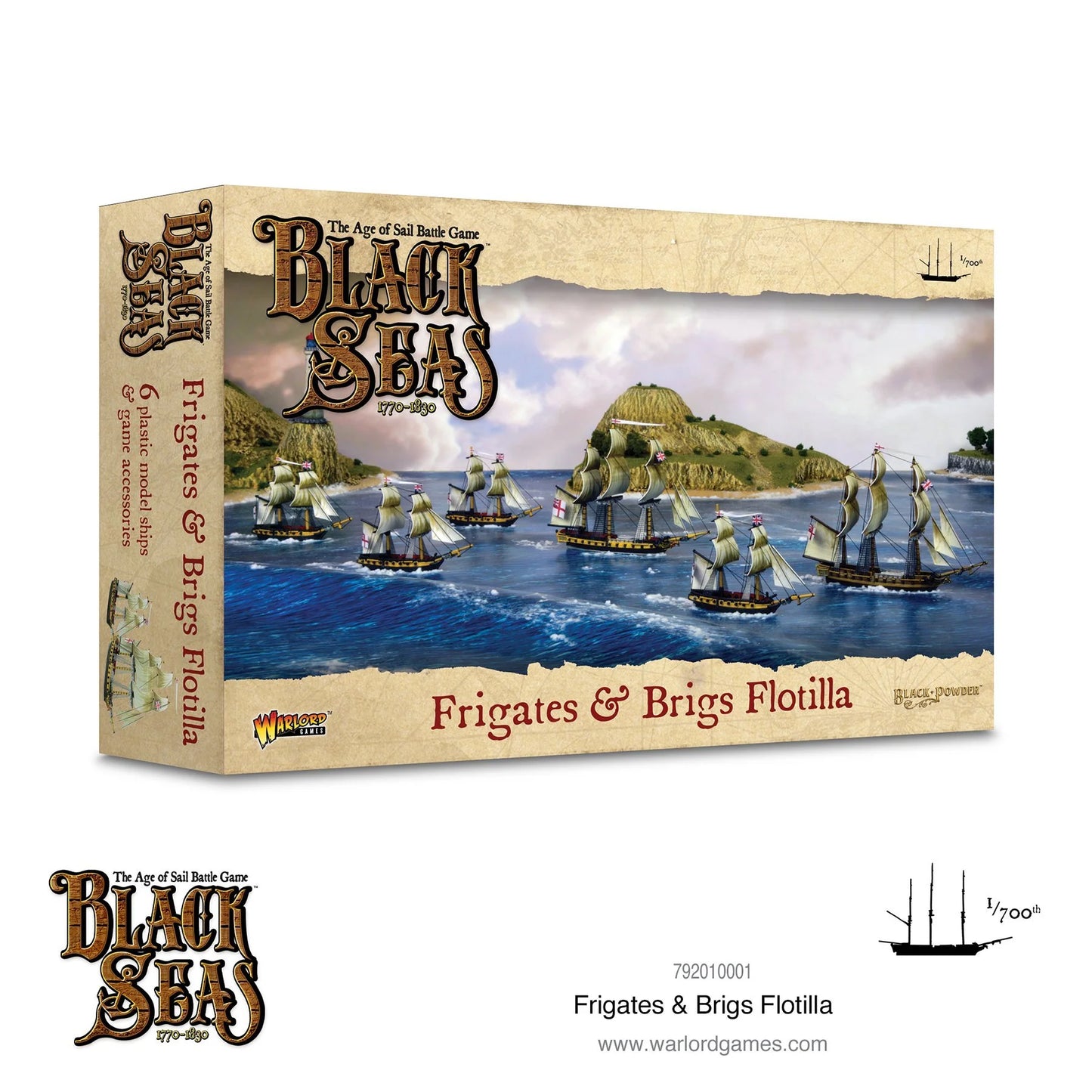 Black Seas: Frigates & Brigs Flotilla (1770 - 1830) - EN - 792010001