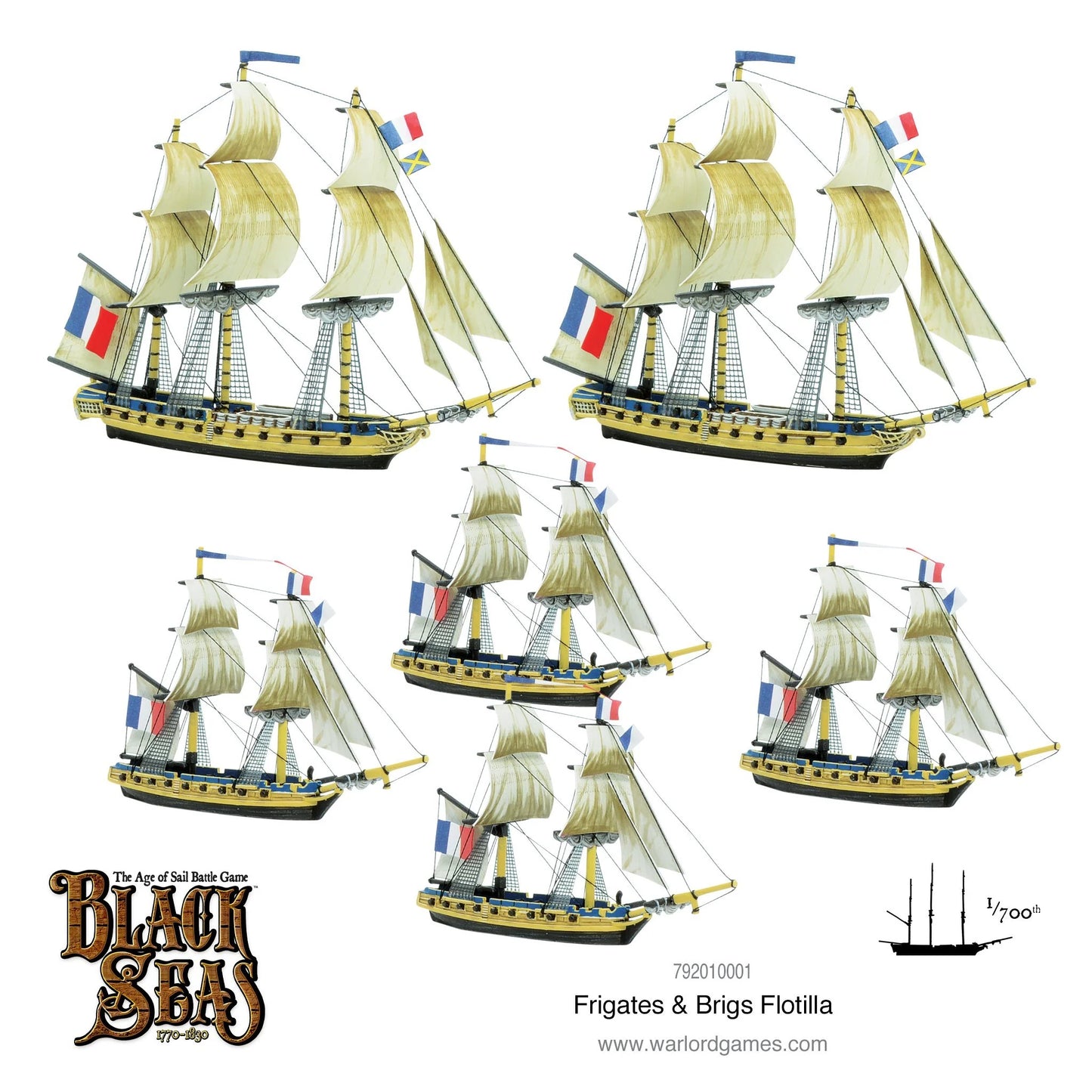 Black Seas: Frigates & Brigs Flotilla (1770 - 1830) - EN - 792010001